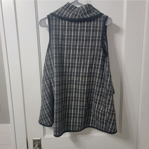 Altar'd state gray wool blend oversized vest sz sm - Picture 2 of 5